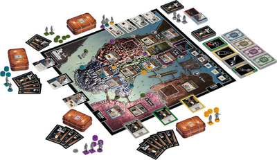 Lojë tavoline CMON The Godfather Corleones Empire Portal, strategjike, për të rritur