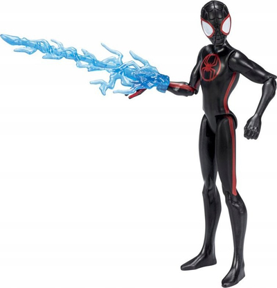 Figurine Hasbro Spider-Man Miles Morales F3839, me aksesor, e zezë