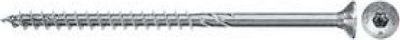 Vidë druri Fischer Power-Fast II 670481, 6x60 mm, profil T, çelik i galvanizuar, 100 copë
