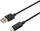 Kabllo USB C-Tech CB-USB2C-20B, USB-A në USB-C, 2m, e zezë