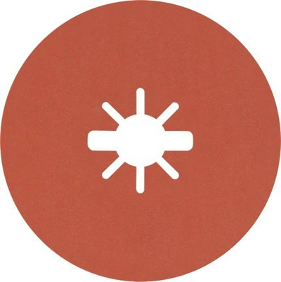 Disk bluarës Bosch Expert R782 Prisma Ceramic X LOCK, fibër 115mm, granulë 80, pako me 5 copë