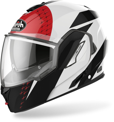 Helmetë modulare Airoh Rev 19 Leaden, flip up, vizor dielli, gri