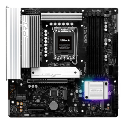Pllakë amë Asrock B860M Pro RS, Intel B860, Micro ATX