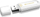 USB Transcend JetFlash 730, 128GB, USB 3.0, e bardhë