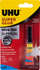 Ngjitës super UHU Super Glue Supergel, shumë i shpejtë, 3g, i tejdukshëm