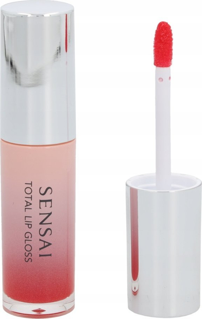 Gloss buzësh Sensai Total Lip Gloss 02 Akebono Red, 4.5ml, e kuqe