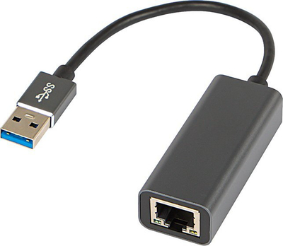 USB мрежна картичка Blow K-04, USB 3.0 во RJ45, алуминиум, црна