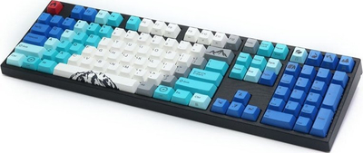 Tastierë mekanike Varmilo VEA108 Summit R1, Cherry MX Brown, dritë LED e bardhë