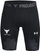 Кратки компресивни хеланки Under Armour Project Rock Armourprint, за теретана, за мажи, црни