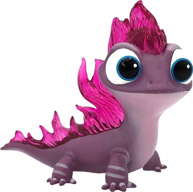 Figurë dekorative Disney Frozen 2 Bruni Salamander, 6 cm, plastike, lejla