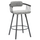Stol rrotullues Lang 51,5x48,5x89,5Hcm (HM9990.02), zezë/ gri
