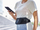 Rrip vrapimi Shapeheart Belt AMZ, masa M, mbajtëse telefoni me magnet, i zi