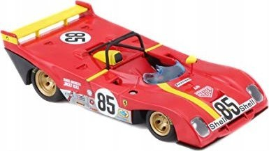 Model makine Bburago Ferrari Racing 312 P 1972, 1:43, die cast, e kuqe
