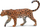 Figurë lodër Collecta African Leopard, koleksionuese, shumëngjyrëshe