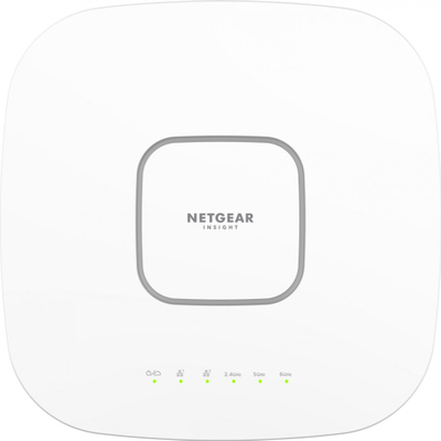 Access point NETGEAR WAX630E, WiFi 6E tri-band, PoE++, i bardhë