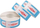 Etiketa termike ExtraDigital HiSmart WP9525, 30 x 12 mm, 3 rrotulla, blu