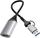 Adapter video Equip 133498 USB A C në HDMI, Full HD 1080p, gri