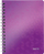 Bllok shënimesh Leitz WOW College Pad A5, 80 g/m², me spirale, vjollcë
