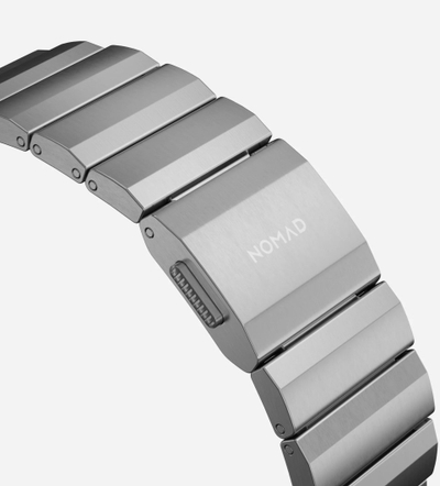 Rrip ore Nomad Titanium Band V3, për Apple Watch 46mm 49mm, titan, argjendtë