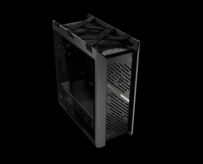 Kuti kompjuteri ASUS ROG Strix Helios II, EATX mid tower, 4x140mm, e zezë