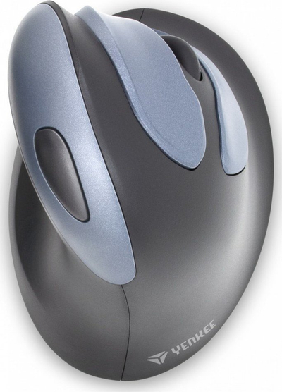 Maus vertikal ergonomik Yenkee YMS 50350 ERGO, pa tel, USB A USB C, i zi