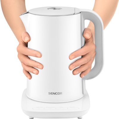 Vluese Uji me termorregullues 1.7l Sencor SWK 1591WH, e bardhë
