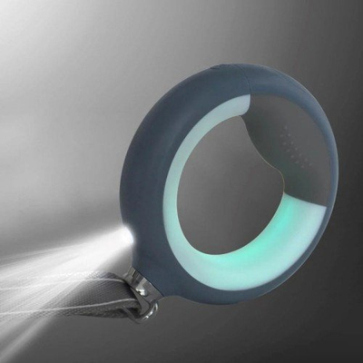 Qafore për qen Doggy Village Strong Leash 3 në 1, me LED, USB C, shumëngjyrëshe