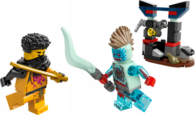Set LEGO Ninjago Arin vs Dragonian Battle 30700, figurina ninja, për fëmijë