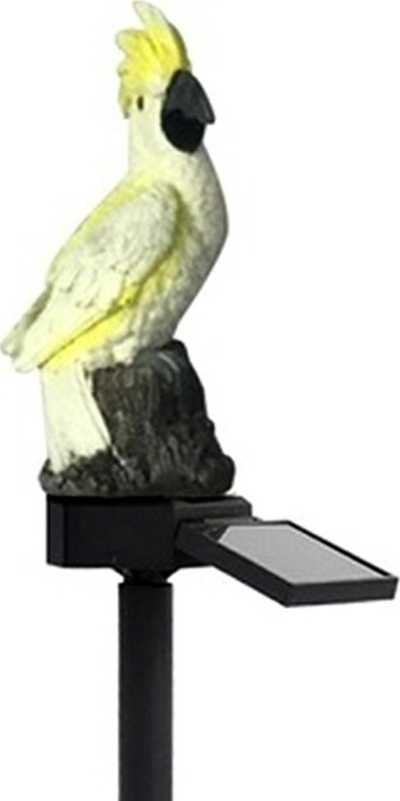 Lampë diellore për kopsht Aptel ZD50S, LED, me kunjë 42cm, e bardhë