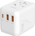 Adapter udhëtimi 4smarts World Travel Adapter Nomad, 20W, USB-A USB-C, i bardhë