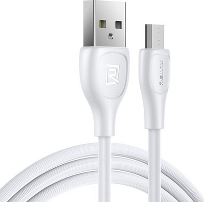 Kabllo USB Remax USB-A, microUSB, 1m, e bardhë
