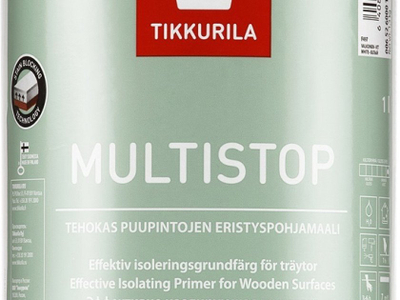 Primer druri Tikkurila Multistop, mat, për mrena, 1L, i bardhë