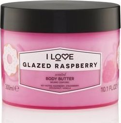 Путер за тело I Love Glazed Raspberry, интензивен хидратант, 300ml
