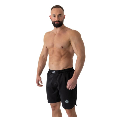 Кратки панталони за тренинг Bushido Black MMA Training, полиестер, црни