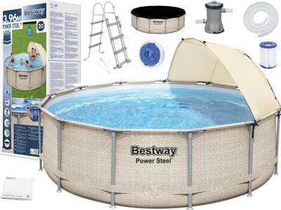Pishinë me kornizë Bestway, 11 130 l, 396 cm