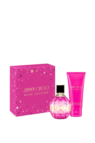 Set parfumesh Jimmy Choo Rose Passion, 2 copë, për gra, rozë