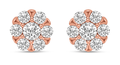 Vathё Brilio Silver Flowers EA320R