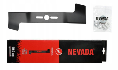 Teh universal për kositëse Nevada 40 cm, me krahë, ngjyrë e zezë