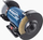 Makinë bluarëse Scheppach SM150LB, 400W, me dritë LED, gri