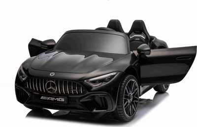 Makina lodër me bateri Ramiz Mercedes Benz AMG SL63, për kalamaj 3+, e zezë