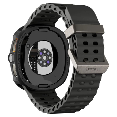 Mbrojtëse për orë inteligjente Spigen Liquid Air, për Samsung Galaxy Watch8 44mm, TPU, e zezë mat