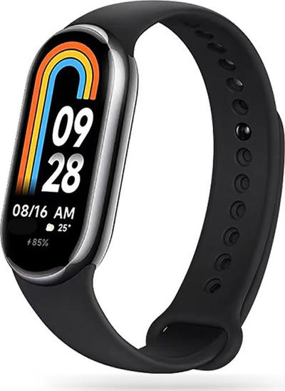 Rrip për Xiaomi Smart Band 8 / 9 NFC Tech-Protect IconBand, TPU, i zi