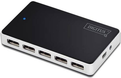 USB Hub Digitus 10x USB-A 2.0, i zi