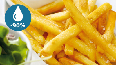 Fritezë me ajër Philips Series 1000 NA130/00, 6.2L, 90% më pak yndyrë, e zezë