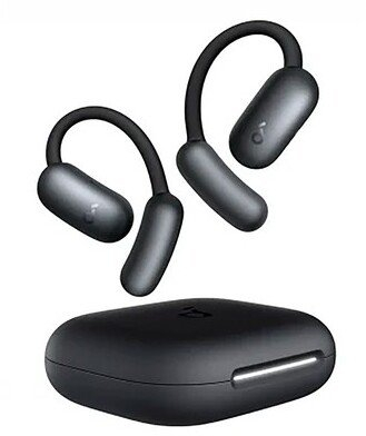 Kufje wireless Anker Soundcore AeroFit 2, open ear, Bluetooth 5.3, të zeza