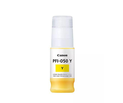 Kartuç boje Canon PFI-050 Y, 70 ml, për imagePROGRAF TC-20, e verdhë