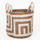 Set korbë dekorative 2-pjesësh Φ36x32-40Hcm (HM7846.01), bardhë