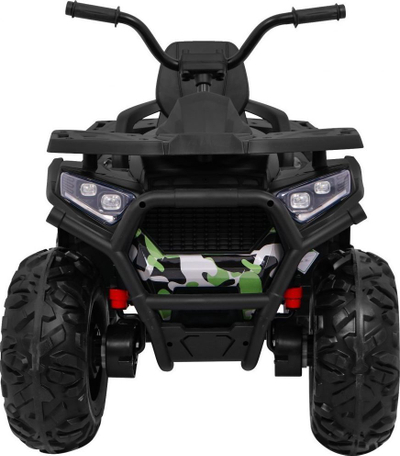 ATV elektrik për fëmijë Desert 4x4, goma EVA, telekomandë, kamuflazh jeshil i zi