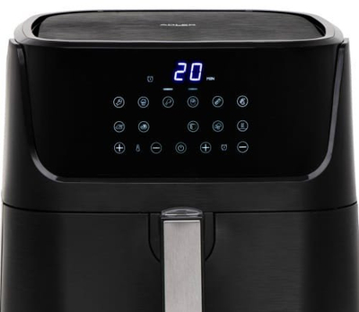 Fritezë pa vaj Adler, 5.5L, 12 programe, 2500W, e zezë