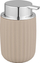 Dozator sapuni WENKO Agropoli, 250 ml, plastik, bezhë